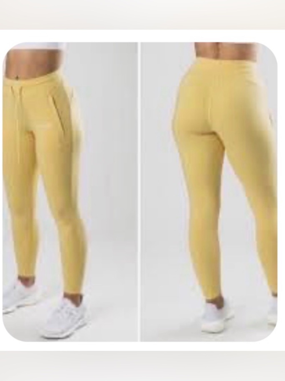 Alphalete Essential Core Jogger Yellow